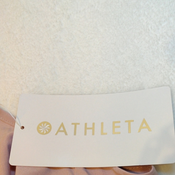 ATHLETA. Pink and Brown Women's Top - Picture 6 of 10